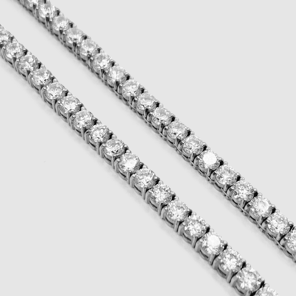 Cadena de Tenis (Plata) 3mm