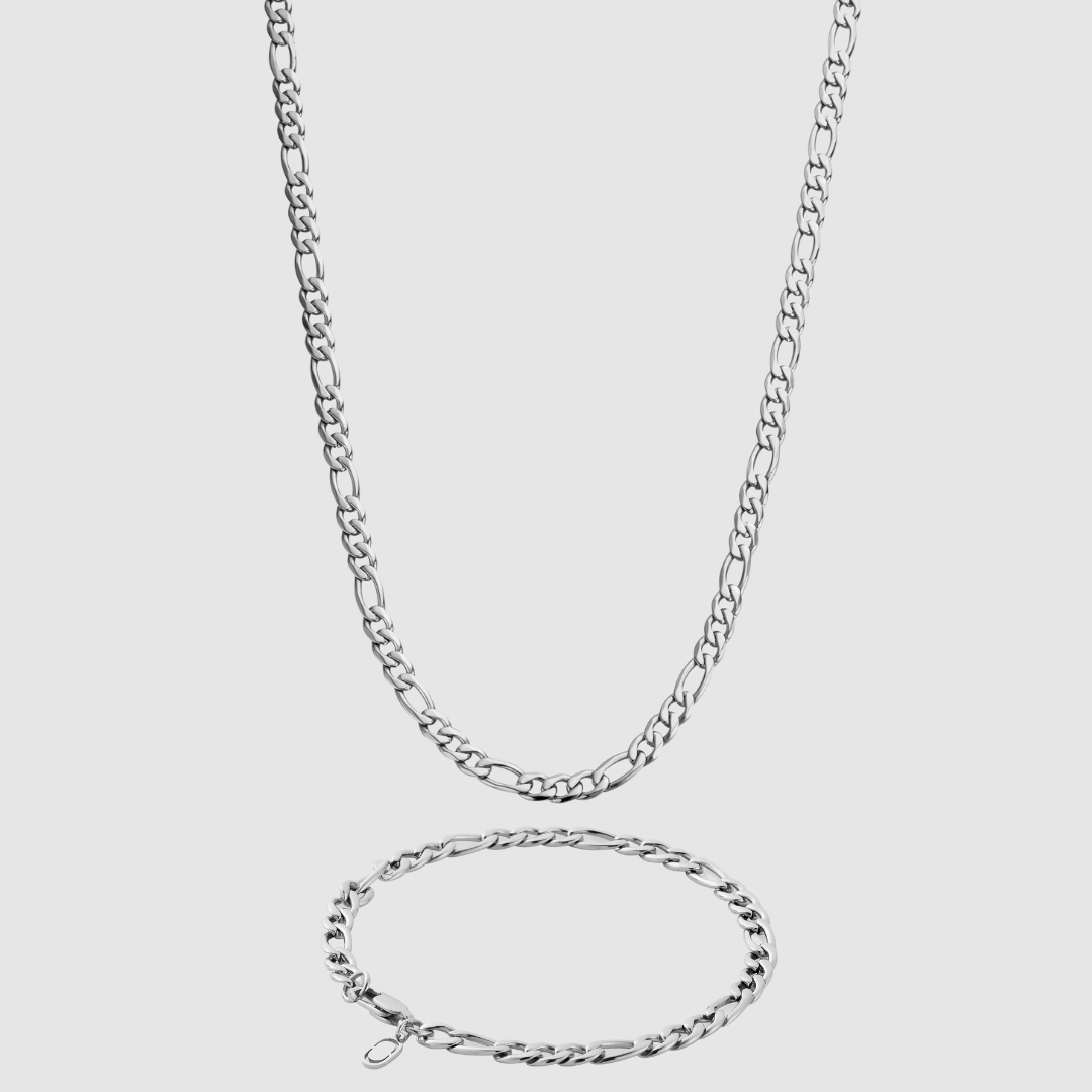 Conjunto de Figaro 5mm (Plata)