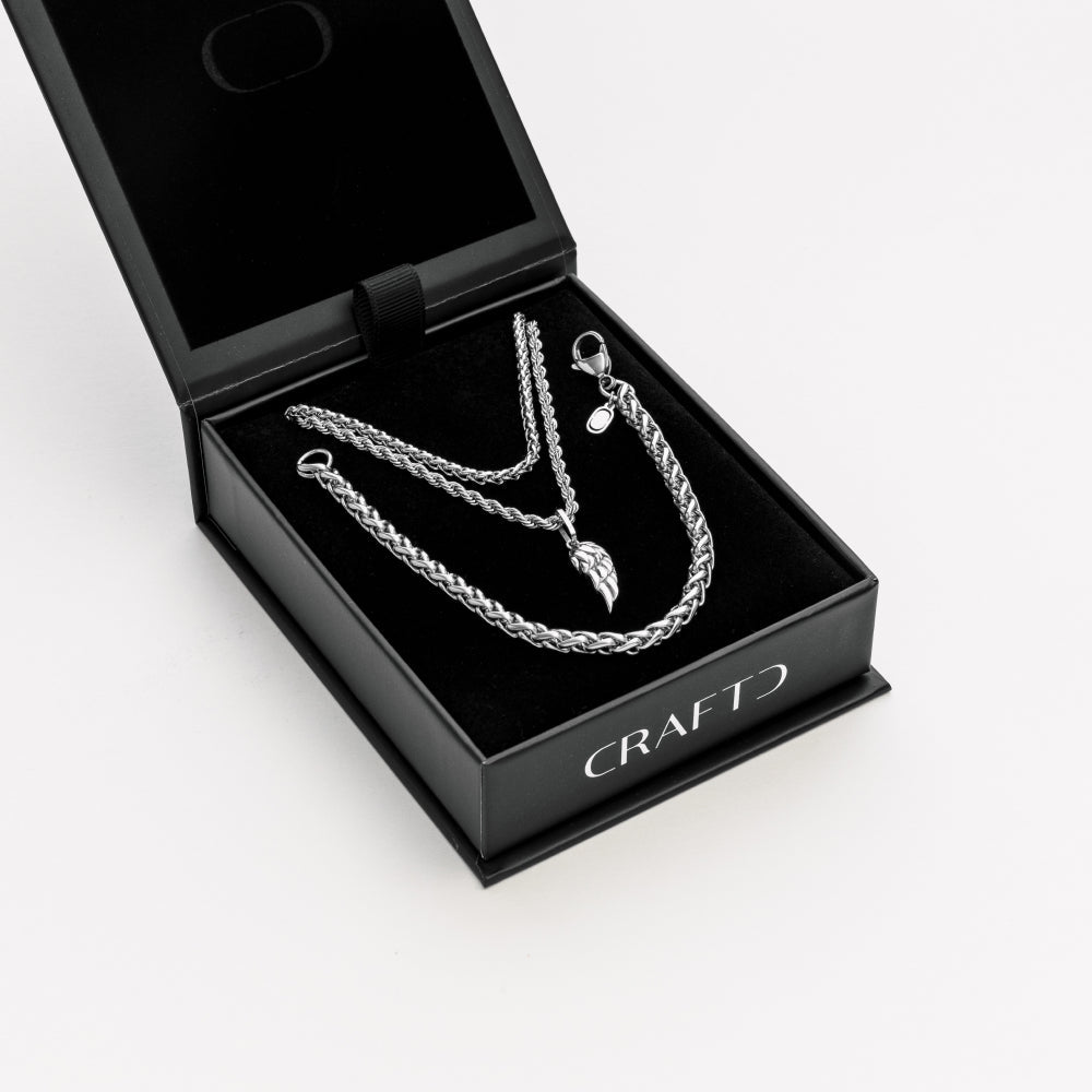 Juego de Regalo de Alas (Plata)