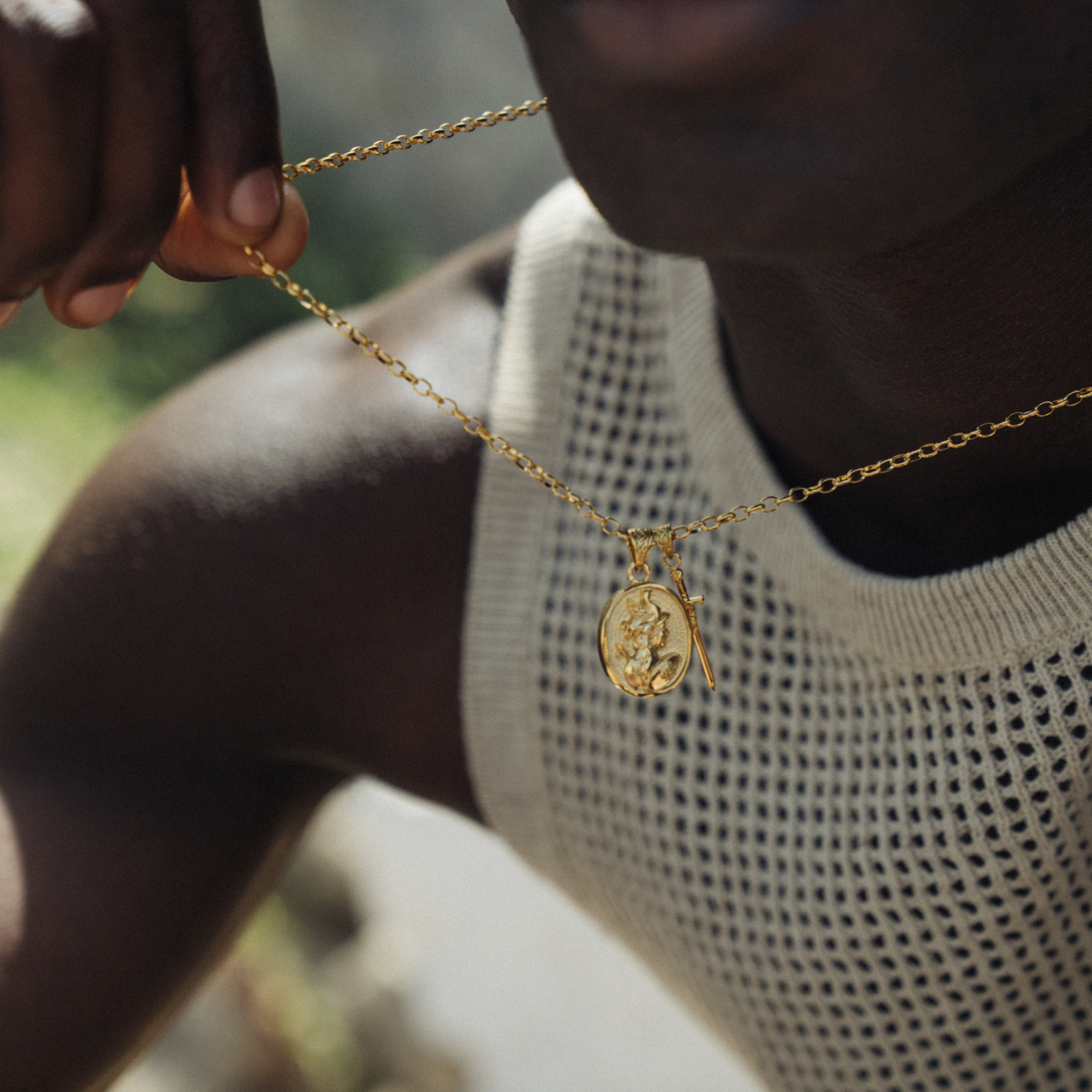 Colgante de Aquiles (oro)