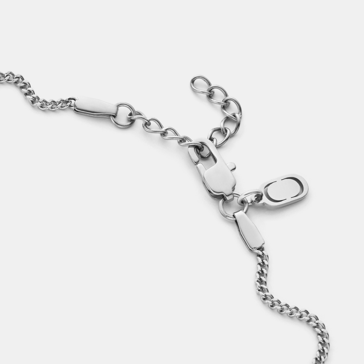 Pulsera curb (plata) 2mm