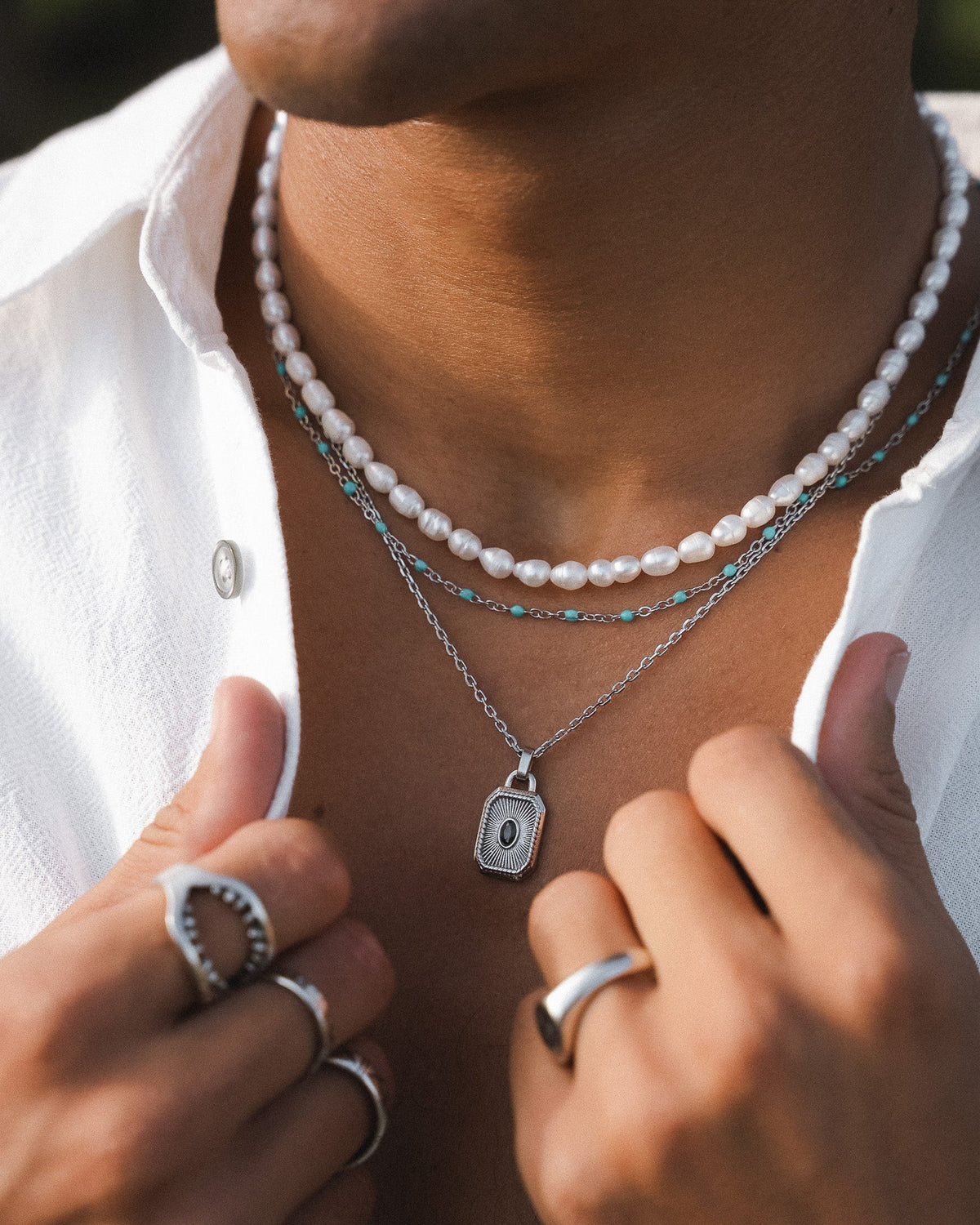 COLLAR AETHER PLATA
