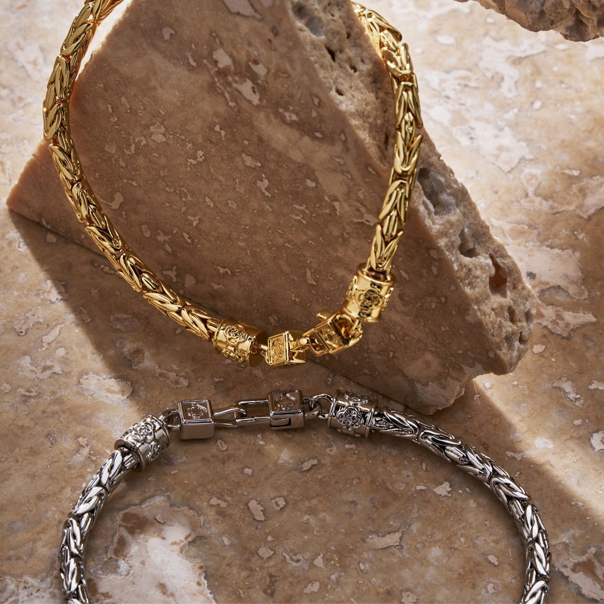 Pulsera Bizantina (Plata)