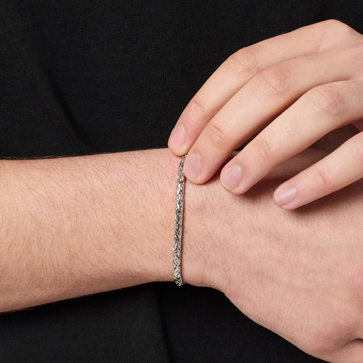 Pulsera Bizantina (Plata)