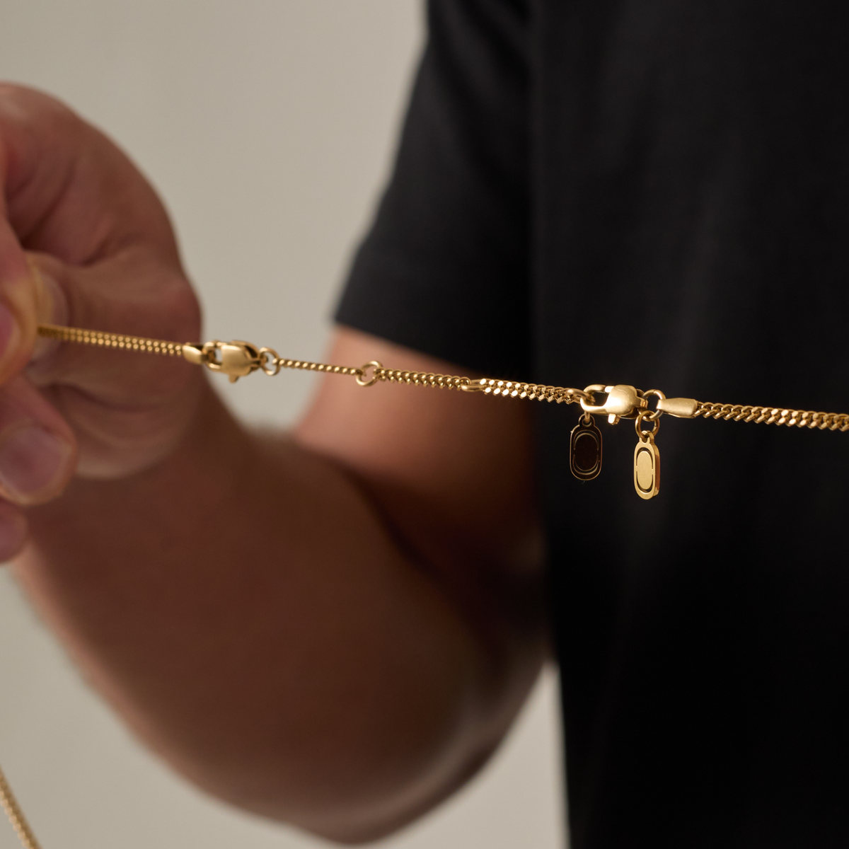Extensor de Cadena de 3" (Oro)