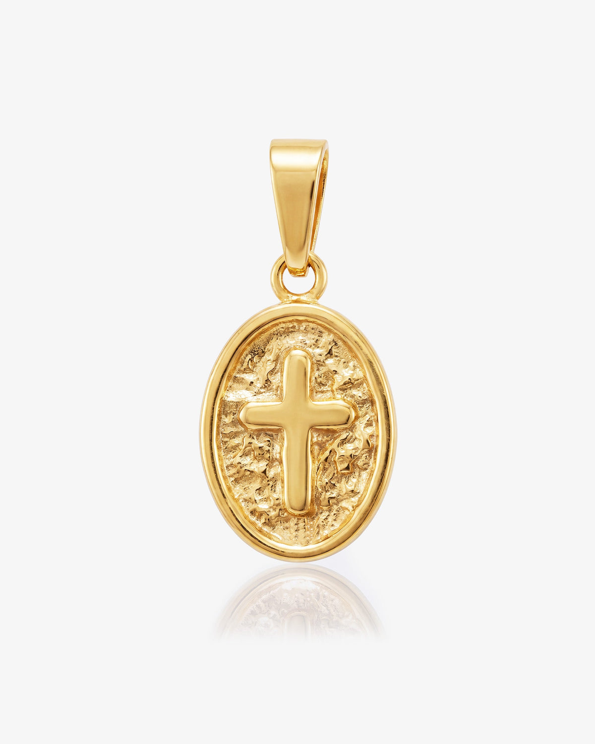 CHARM CROSS CIRCLE ORO