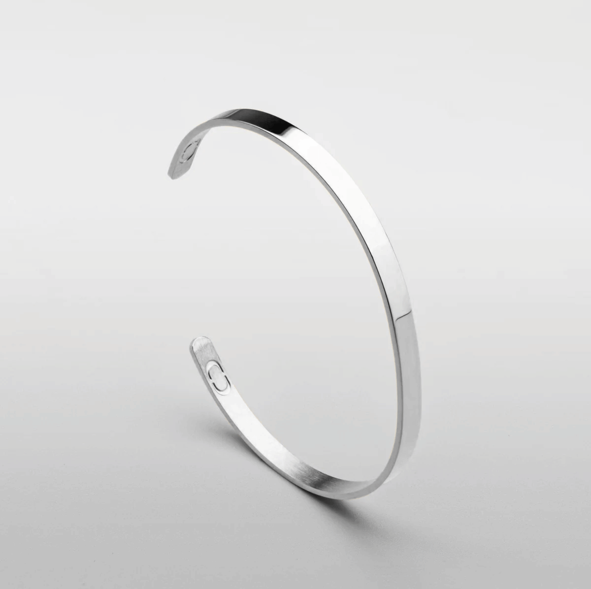 Brazalete Clásico 5mm (Plata)
