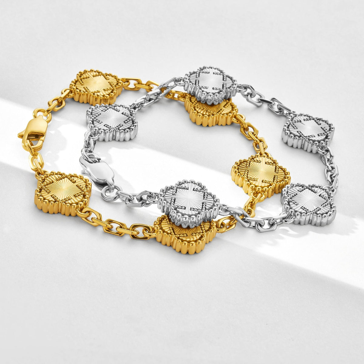 Pulsera de Trébol (Plata)