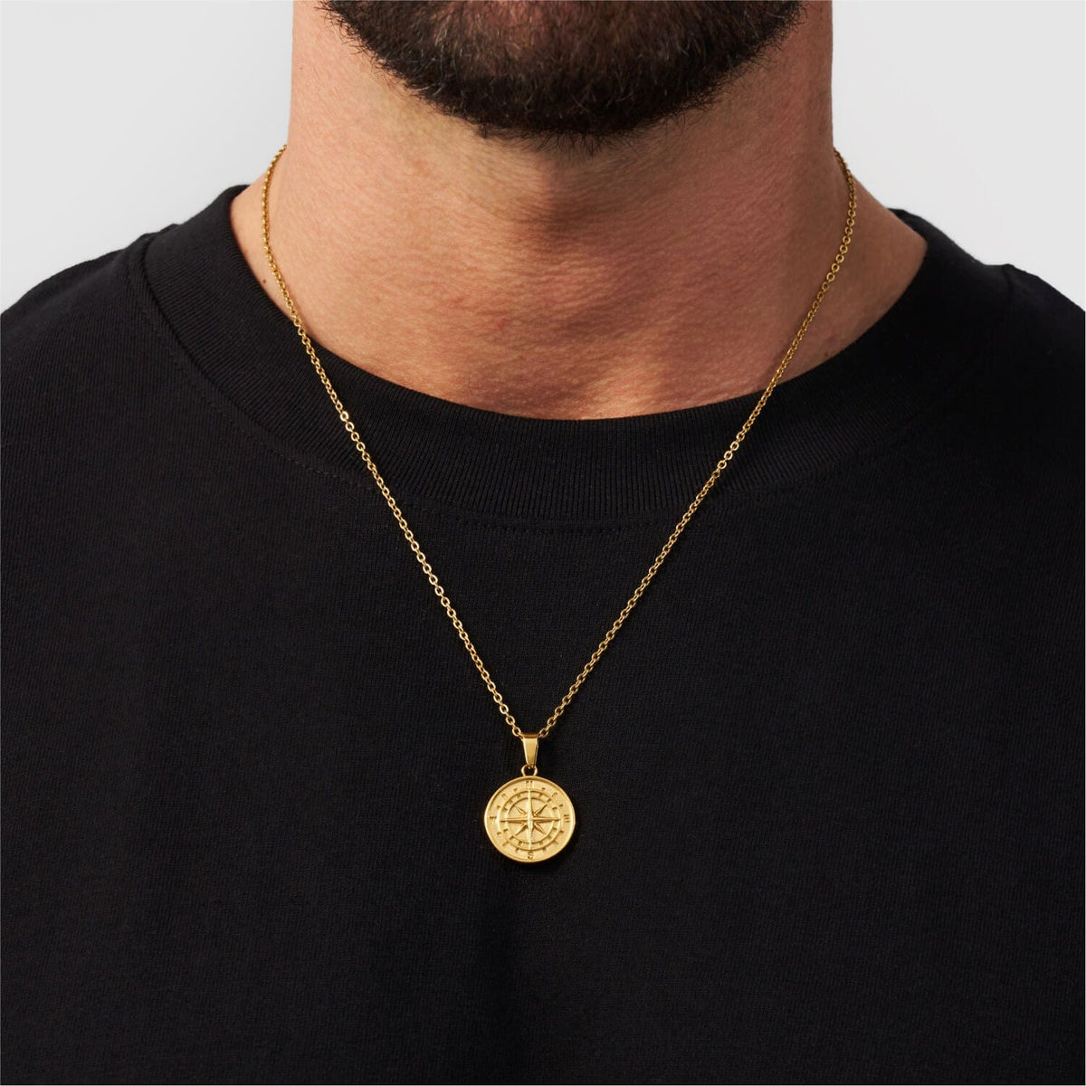 Colgante de Brújula (Oro)