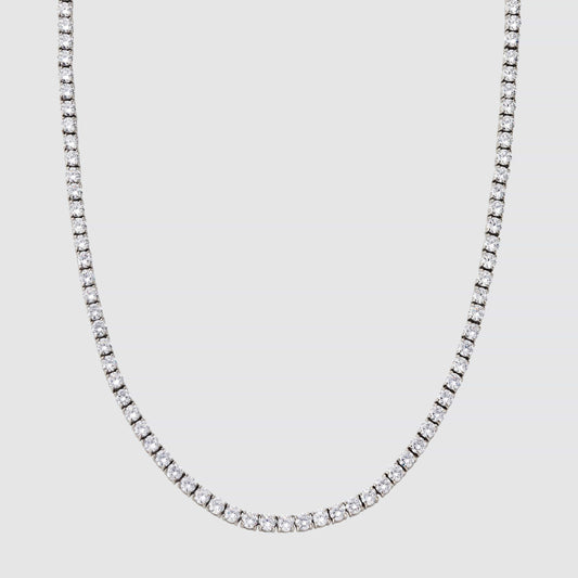 Cadena de Tenis (Plata) 5mm