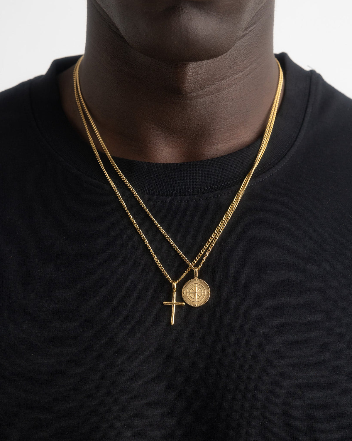 COLLAR CRUZ ORO