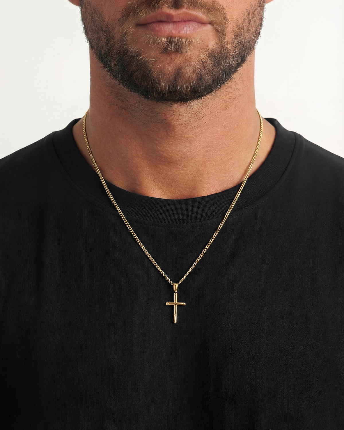 COLLAR CRUZ ORO