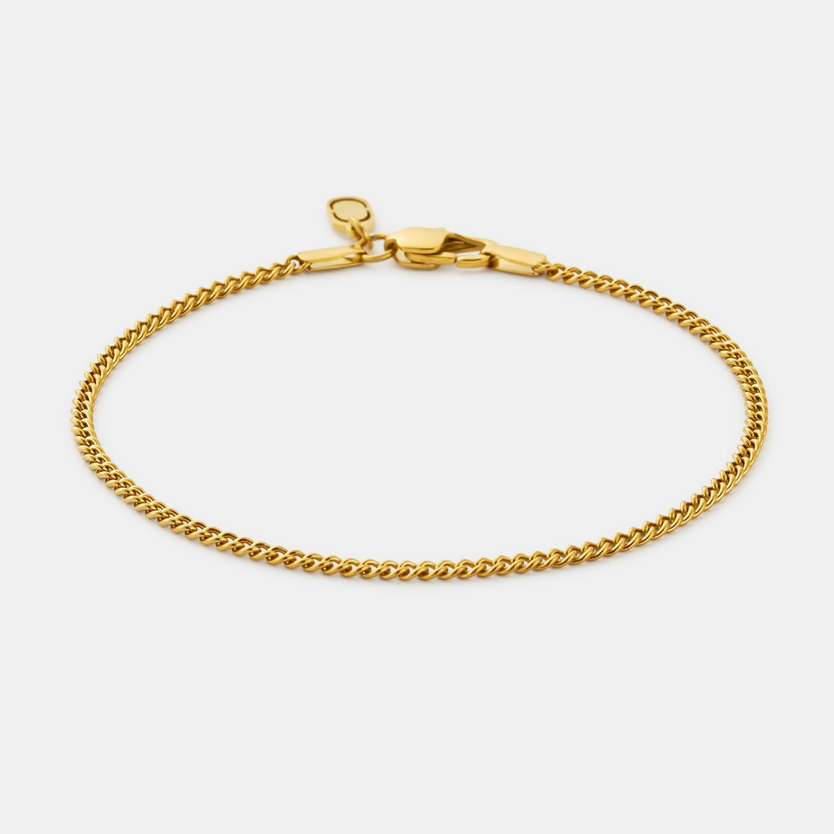 Pulsera Cubana (Oro) 2mm