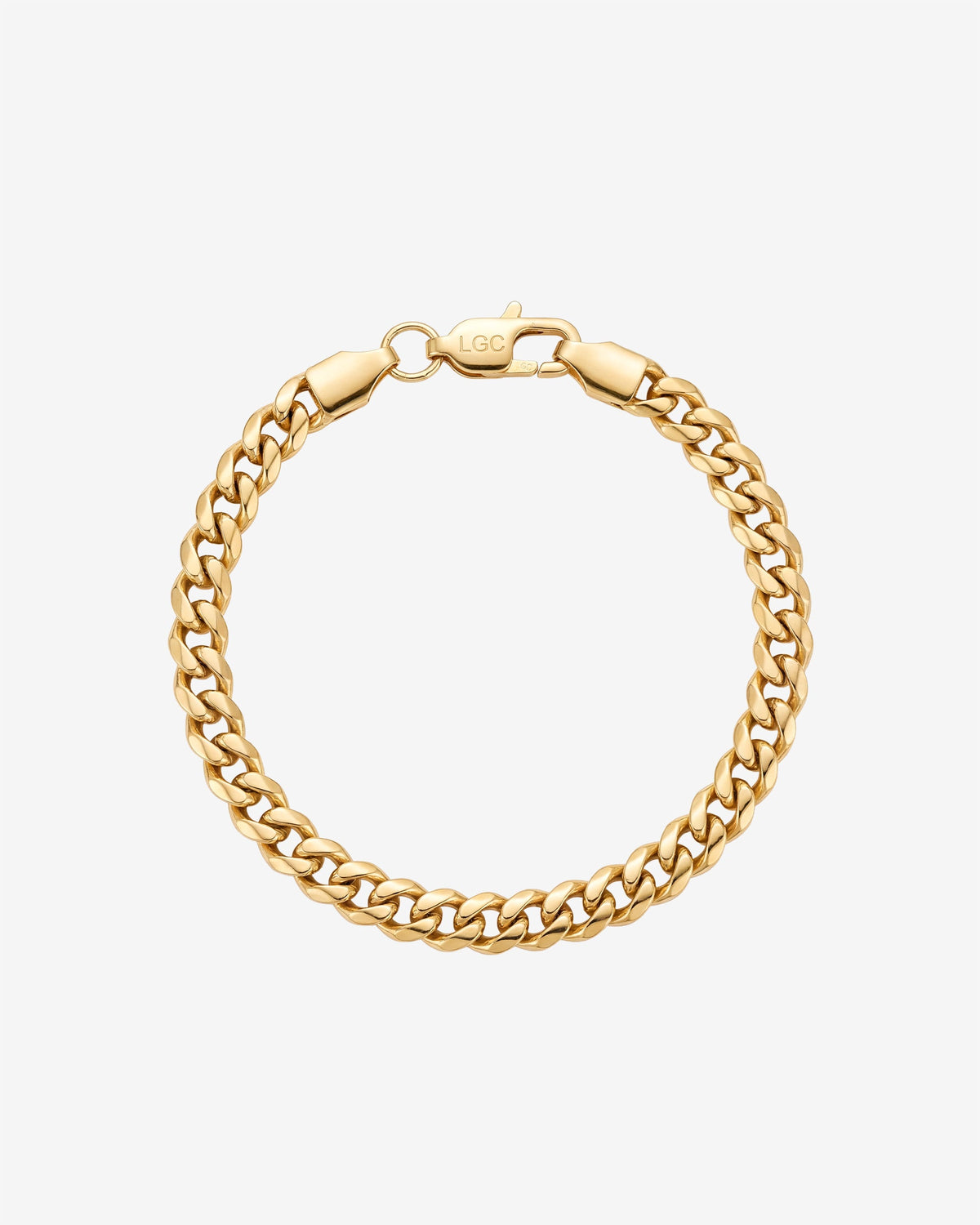 PULSERA CUBANA ORO - 5MM