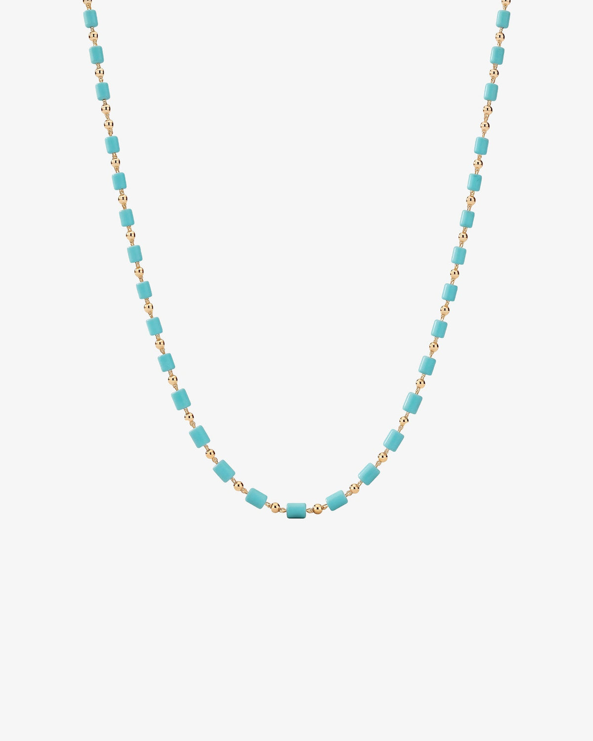 COLLAR CUBE ORO