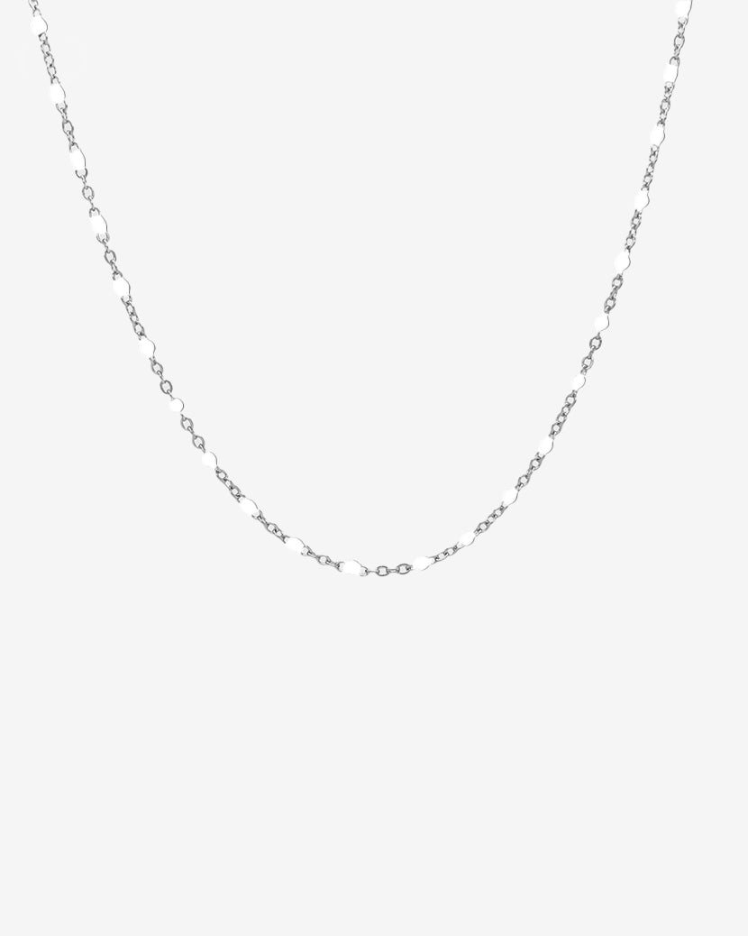 COLLAR GEM PLATA