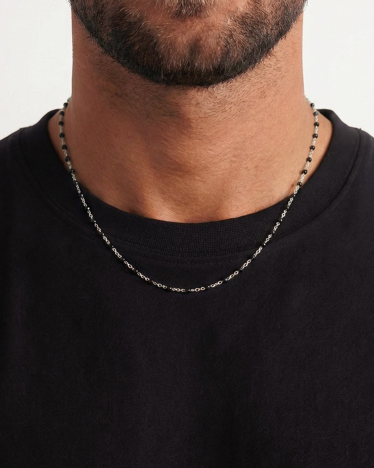 COLLAR GEM PLATA