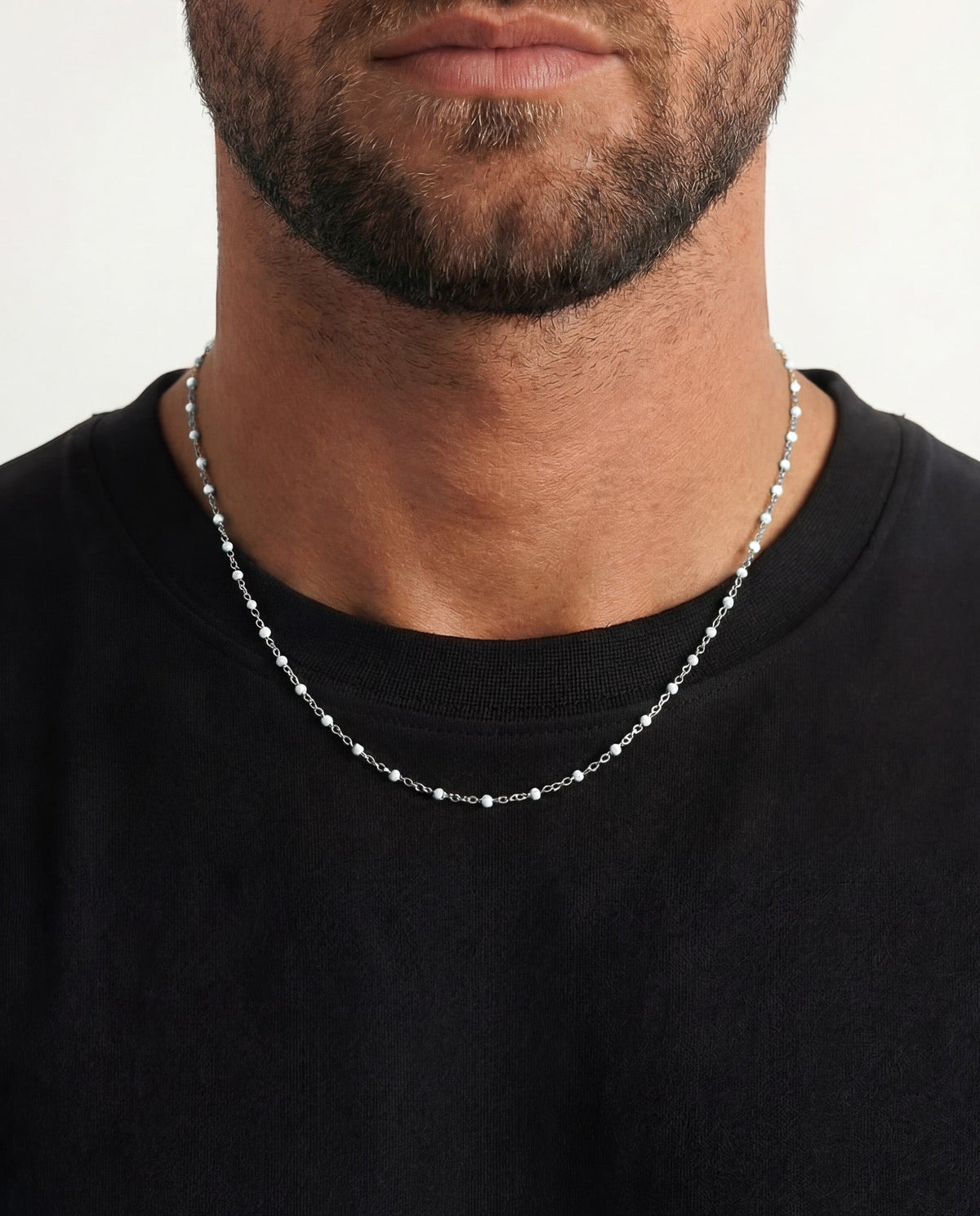 COLLAR GEM PLATA