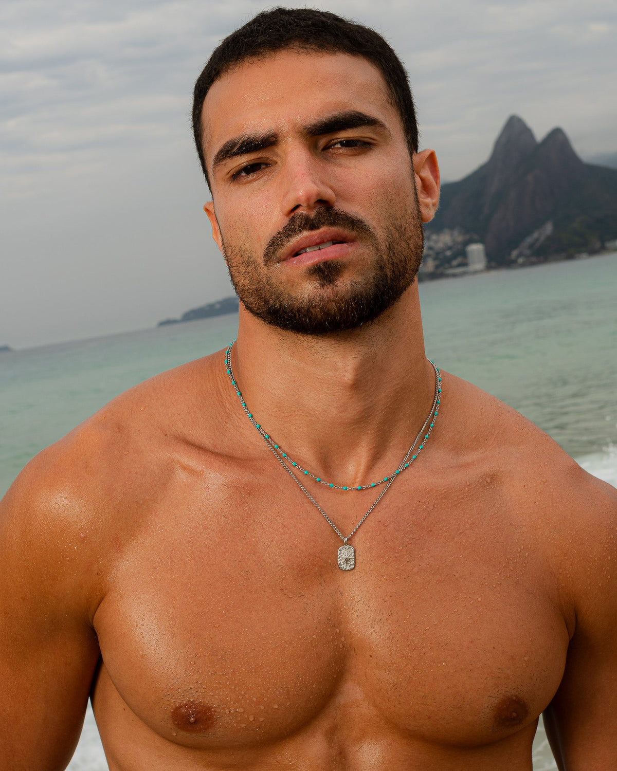 COLLAR GEM PLATA