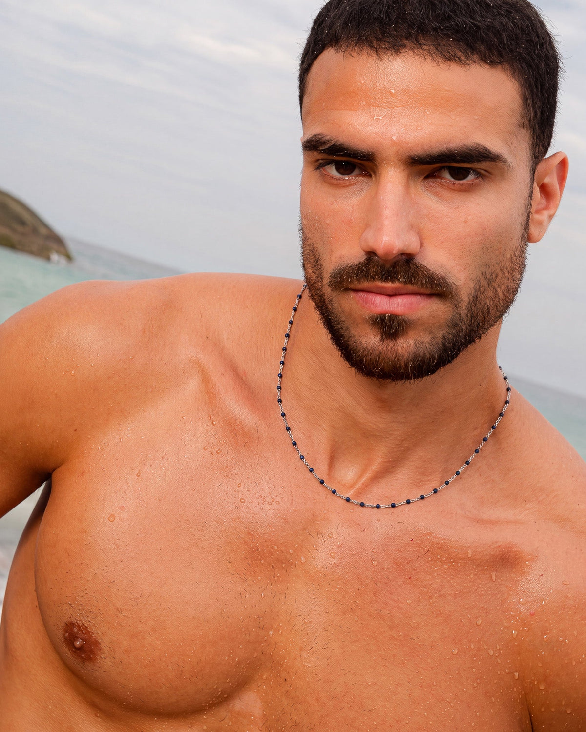 COLLAR GEM PLATA