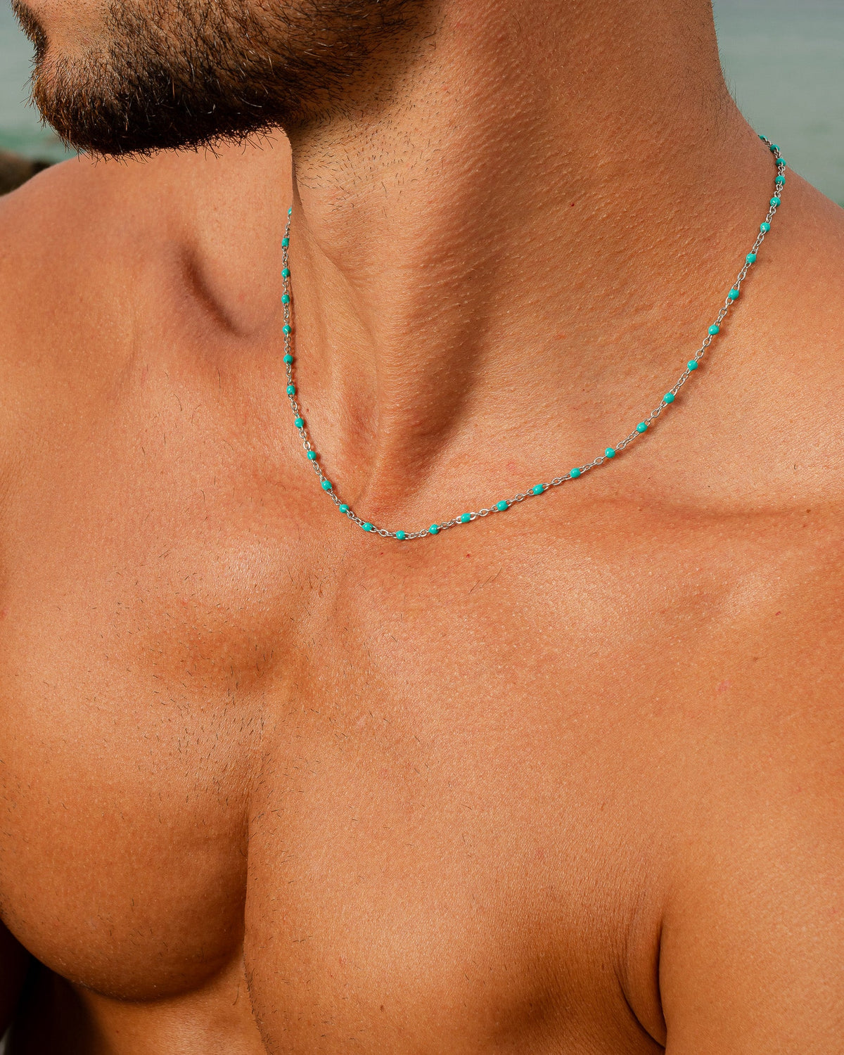 COLLAR GEM PLATA