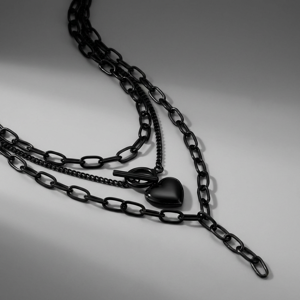 Collar de triple cadena