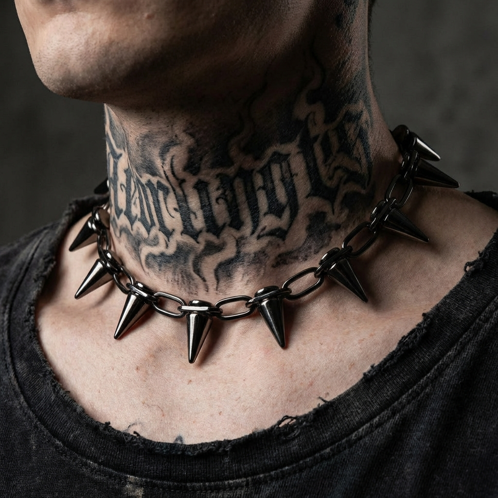 Collar de púas