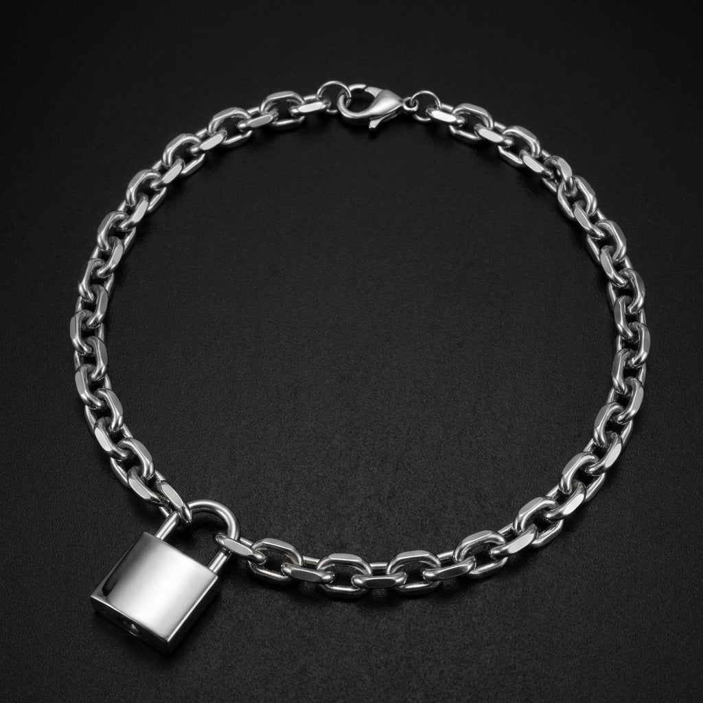 Collar de eslabones gruesos
