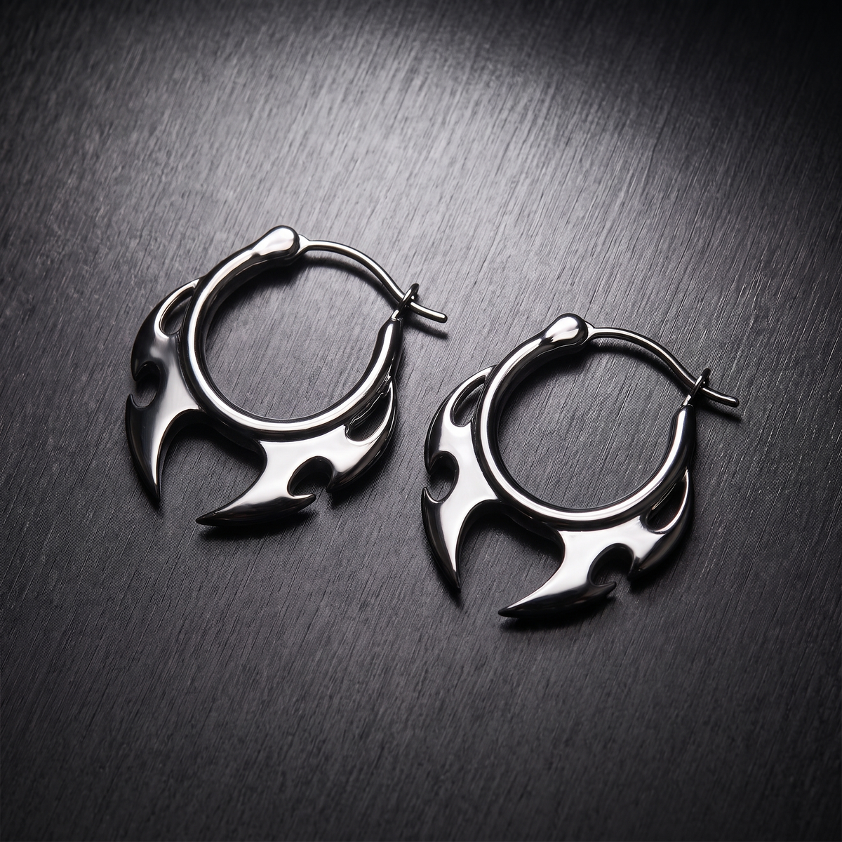 Pendientes de cuchillo de carnicero