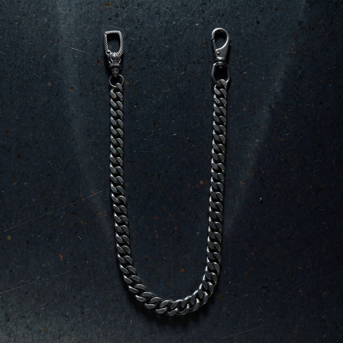 Gunmetal Cuban Belt Chain