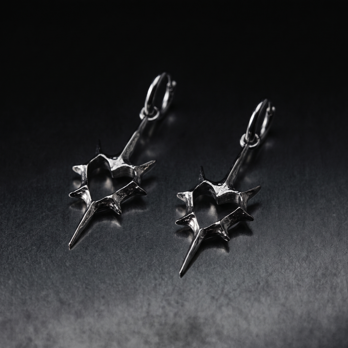 Pendientes Corazón de Espinas