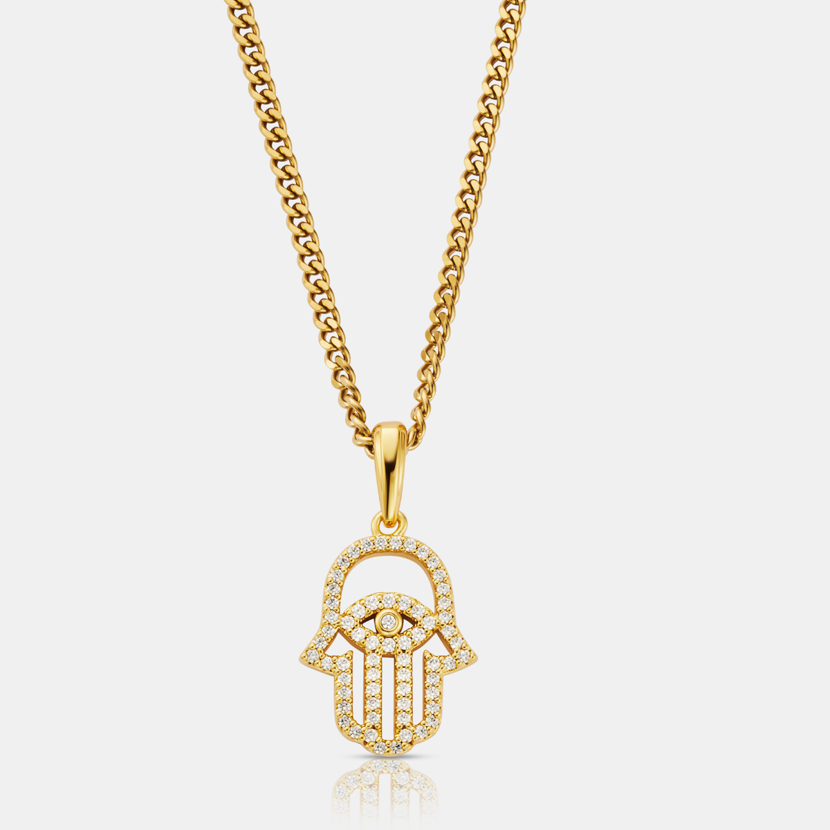 Hamsa helada (Oro)