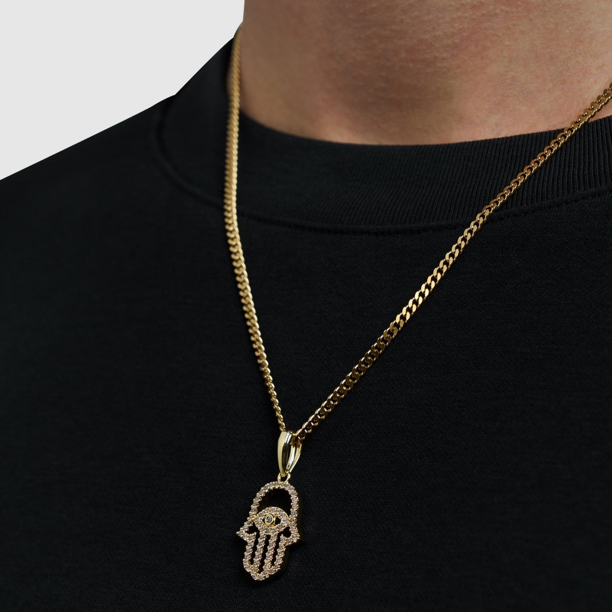 Hamsa helada (Oro)