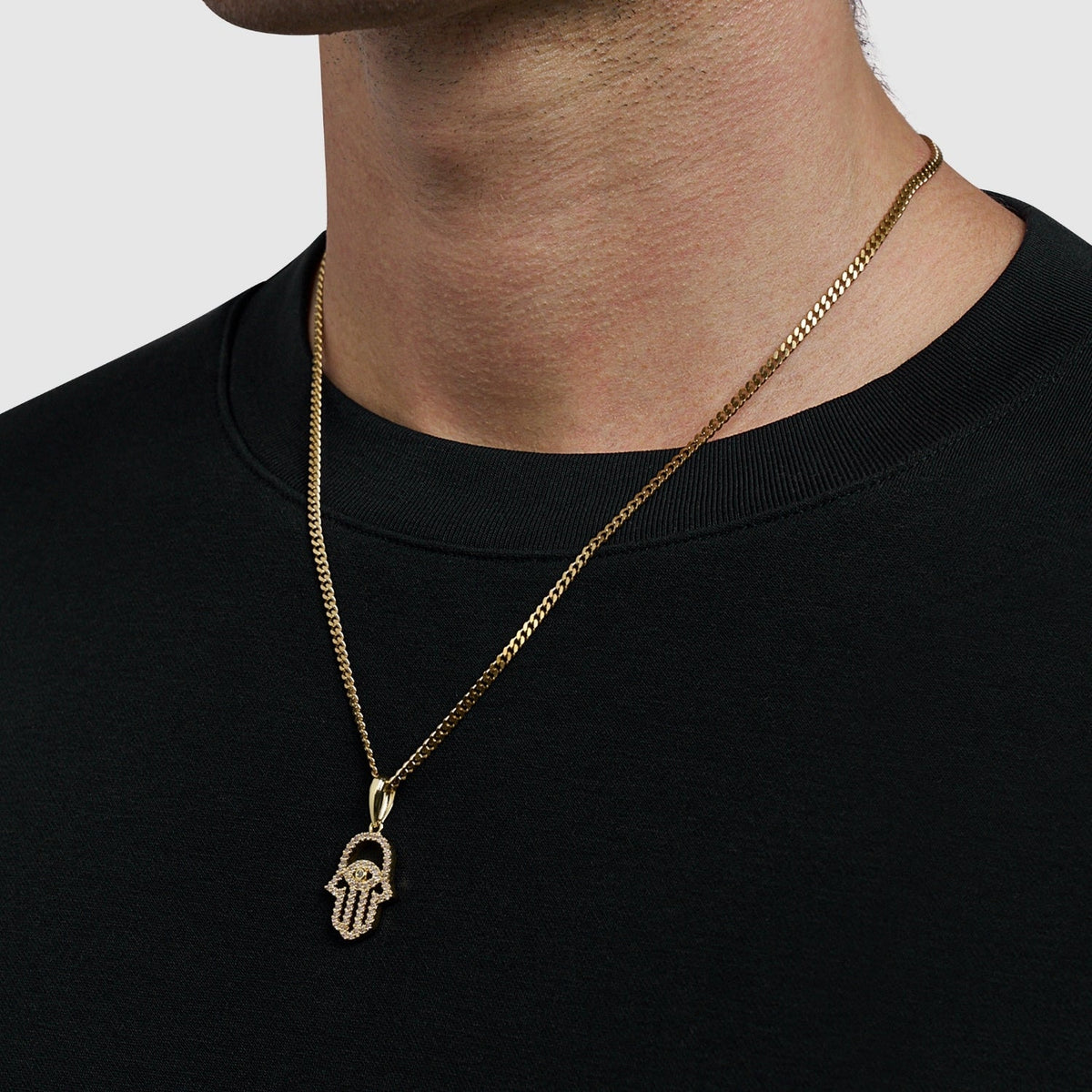Hamsa helada (Oro)