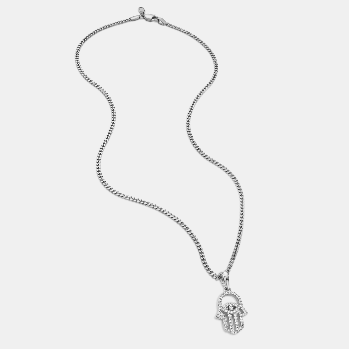 Hamsa helada (Plata)