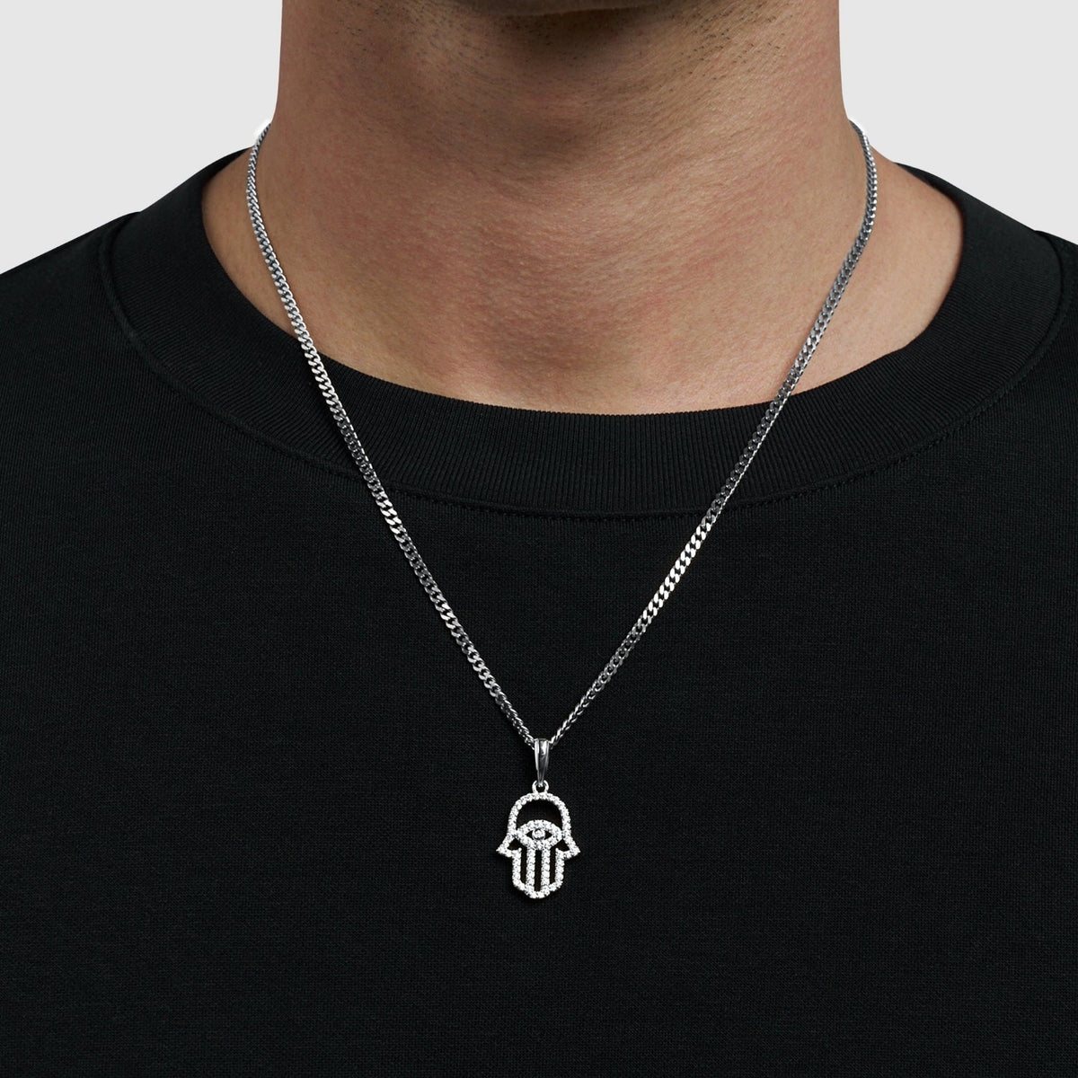 Hamsa helada (Plata)