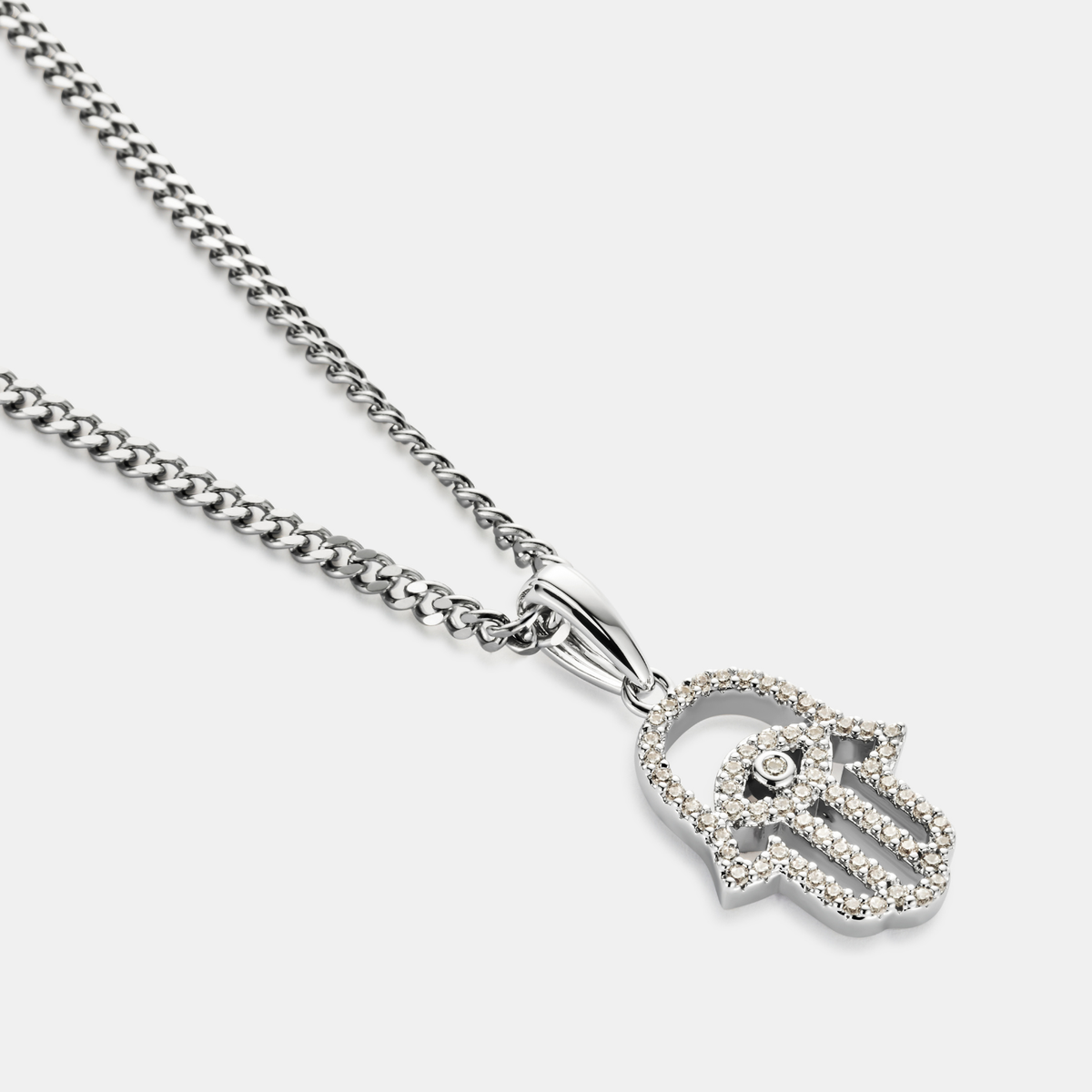 Hamsa helada (Plata)