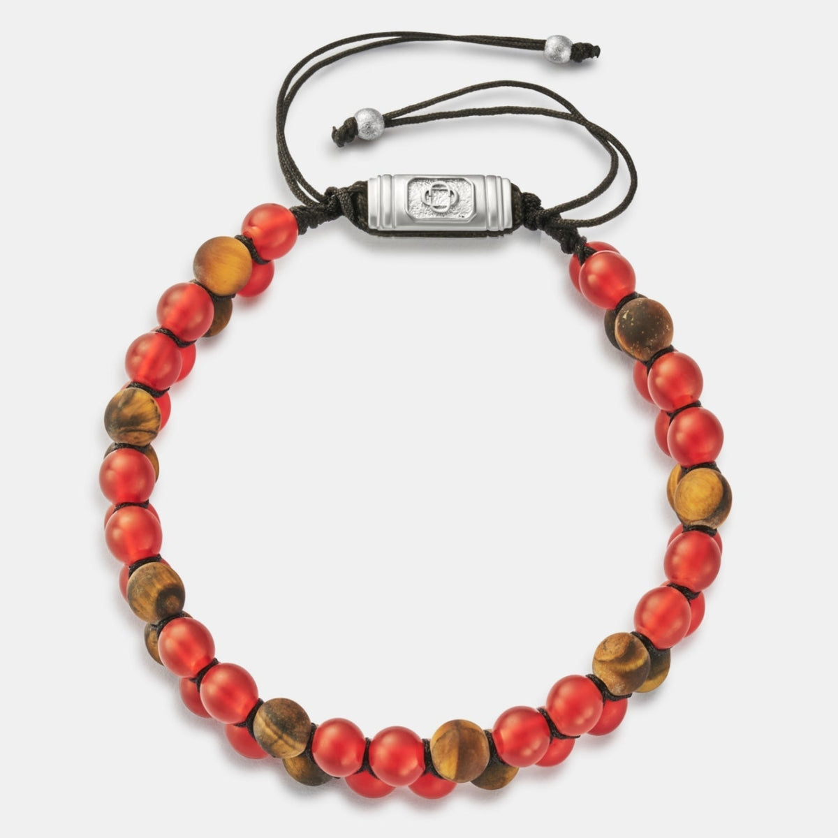 Pulsera de Cuentas Apiladas de Jaspe