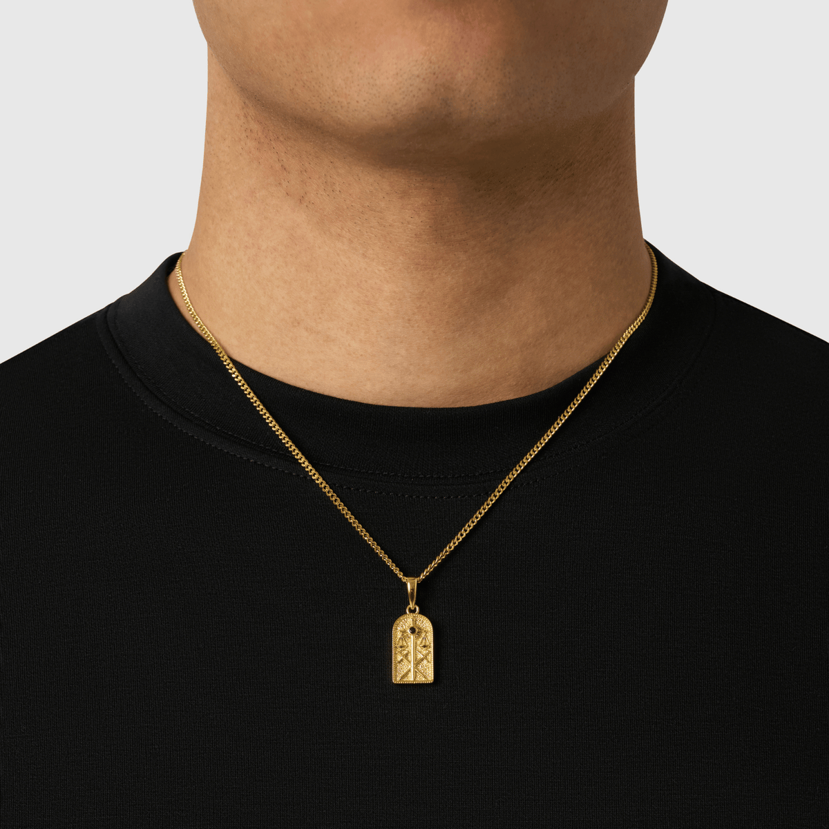 Justicia (Oro de 18 quilates) | Plata esterlina