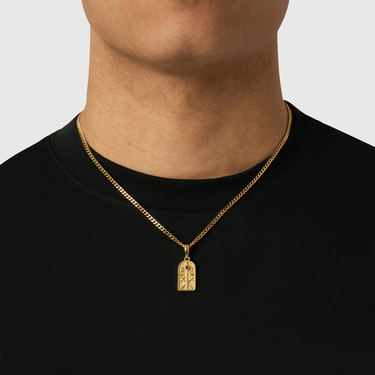 Justicia (Oro de 18 quilates) | Plata esterlina