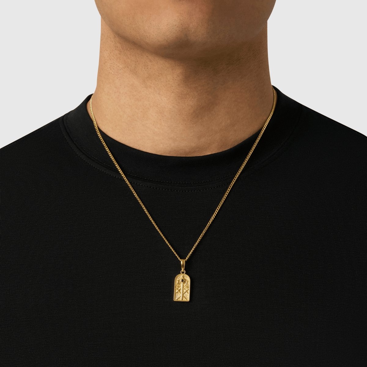 Justicia (Oro de 18 quilates) | Plata esterlina