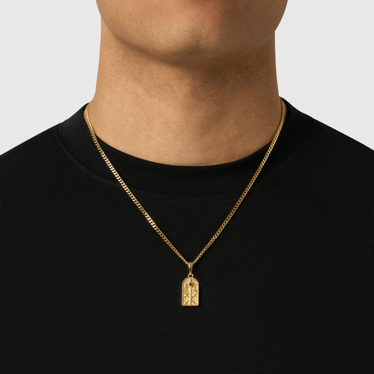 Justicia (Oro de 18 quilates) | Plata esterlina