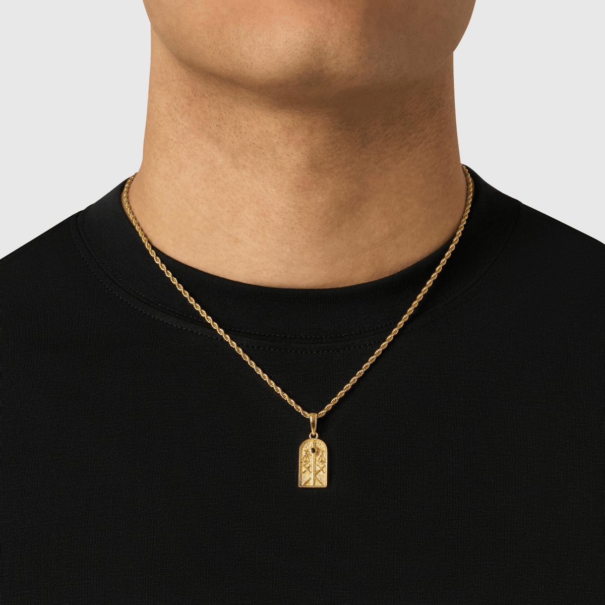 Justicia (Oro de 18 quilates) | Plata esterlina