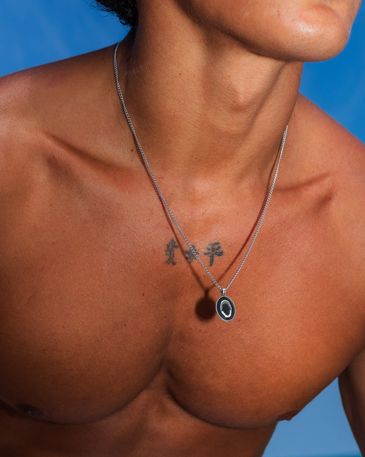 COLLAR LOMBOK PLATA