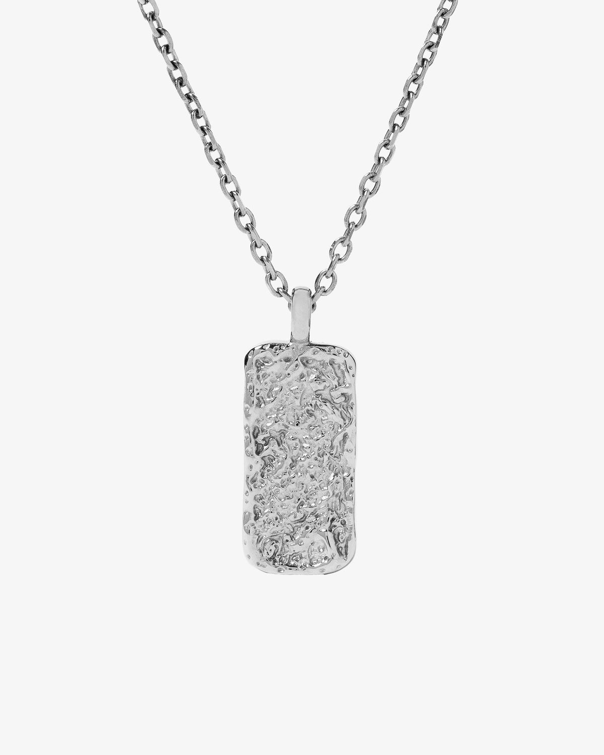 COLLAR MOONROCK PLATA