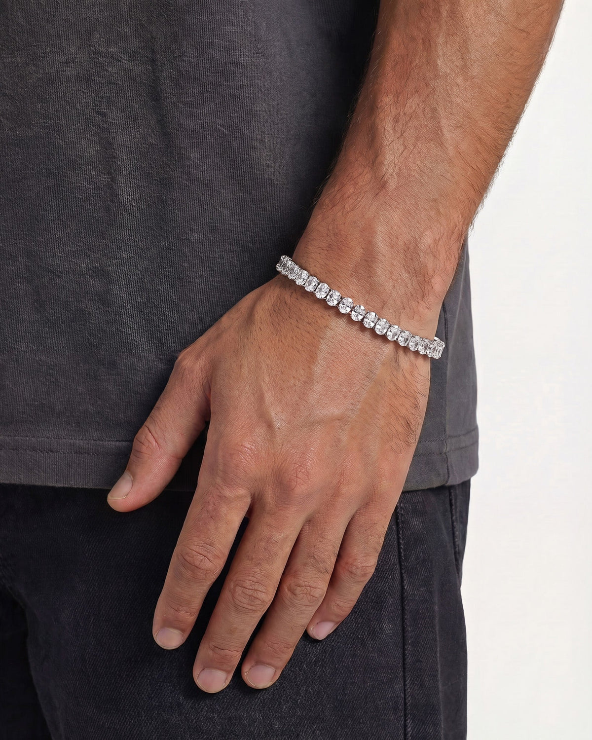 PULSERA TENNIS OVAL