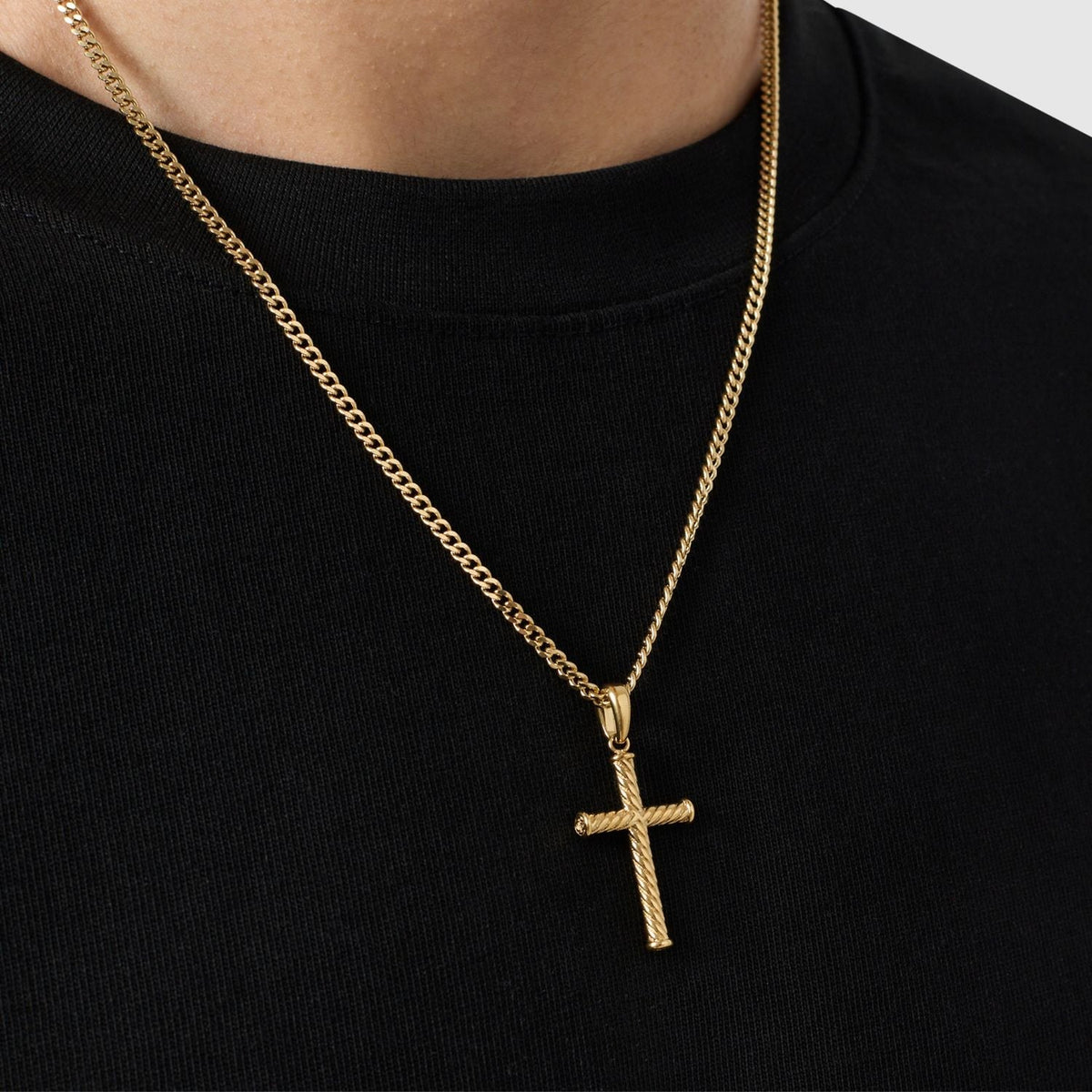 Cruz de Cuerda (Oro)