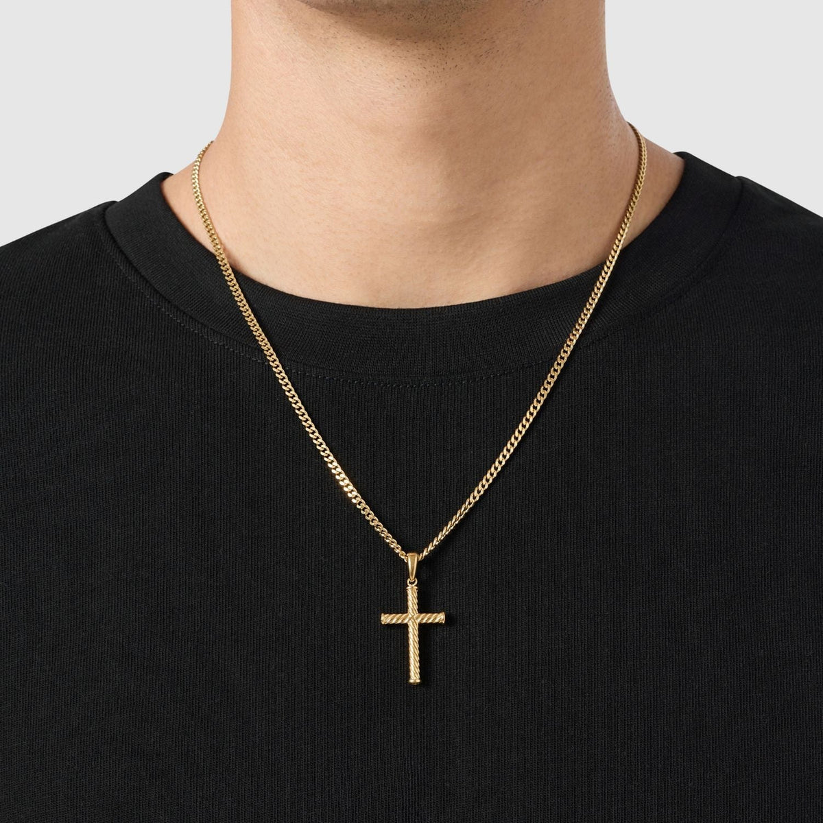 Cruz de Cuerda (Oro)