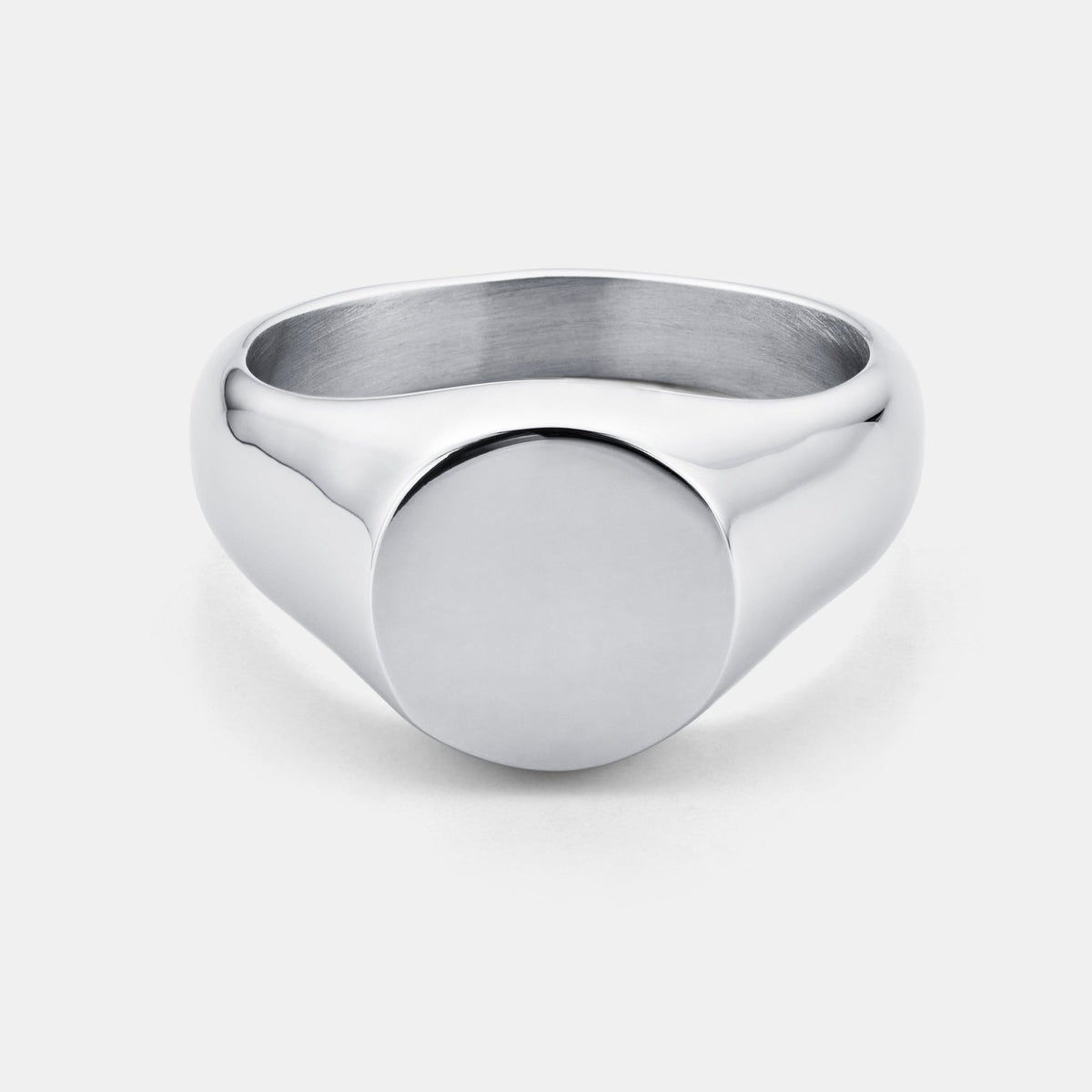Anillo Sello Redondo (Plata)