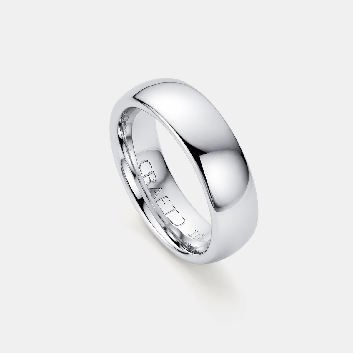 Anillo Redondeado (Plata) 7mm | Plata Esterlina